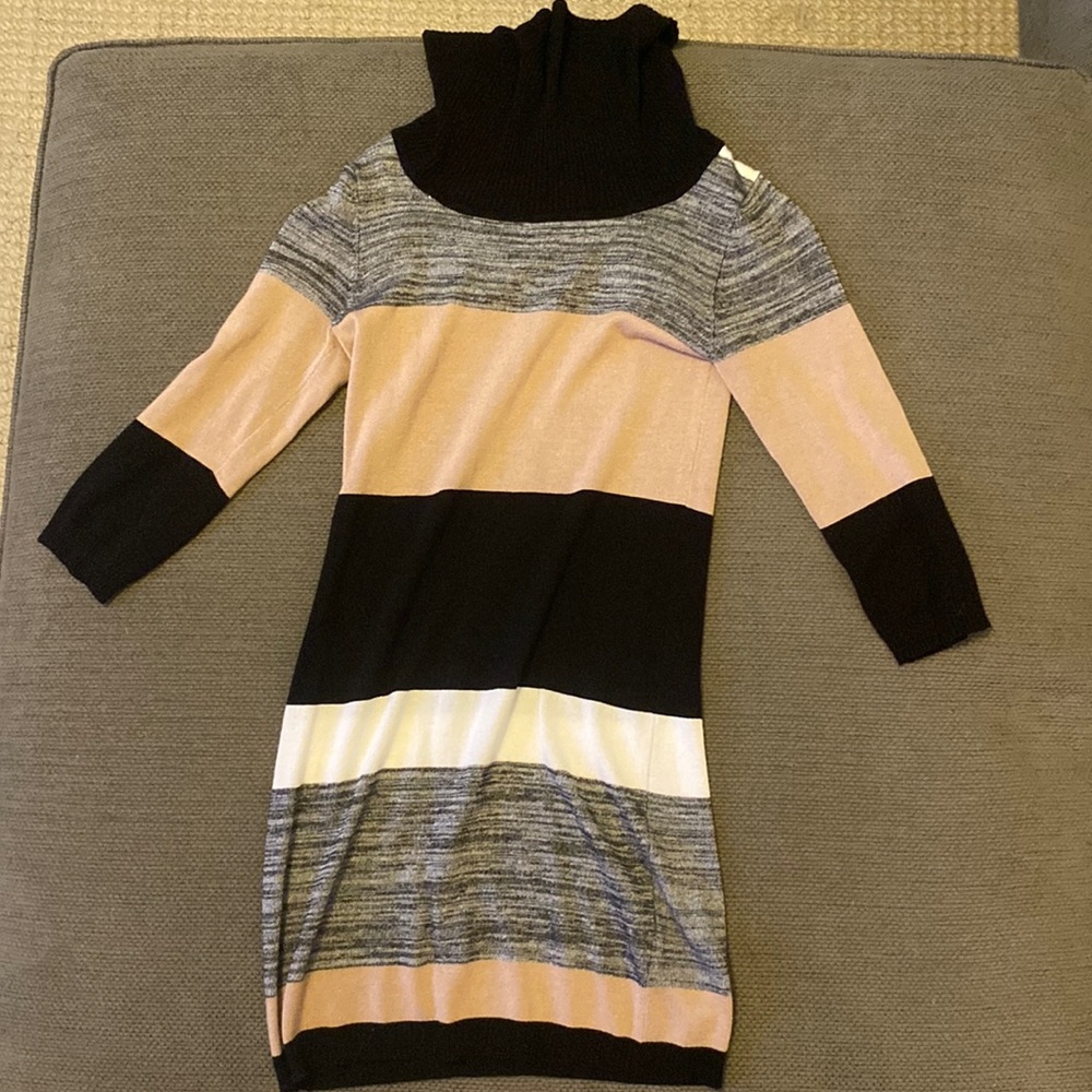Mini sweater dress